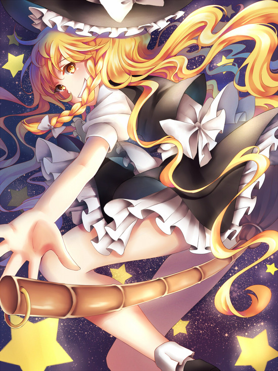 【二次】【東方】霧雨魔理沙の可愛い画像が見たい！ 3 9