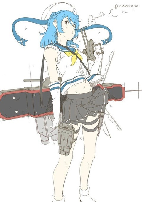 【艦これ】浦風の二次エロ画②　100枚【艦隊これくしょん】 98