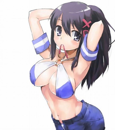 ポニーテールが可愛い女の子の二次エロ画像⑫　25枚 15