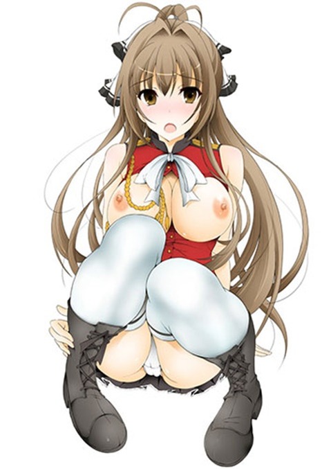ニーソ・ニーハイを履いた女の子の二次エロ画像④　100枚 67