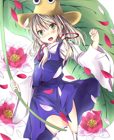 【東方】洩矢諏訪子（ケロちゃん）の二次エロ画像②　50枚【東方Project】 7