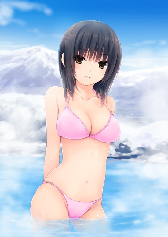【二次エロ】ロリっ子が成長してビキニ姿になった水着画像がみたい！ 4