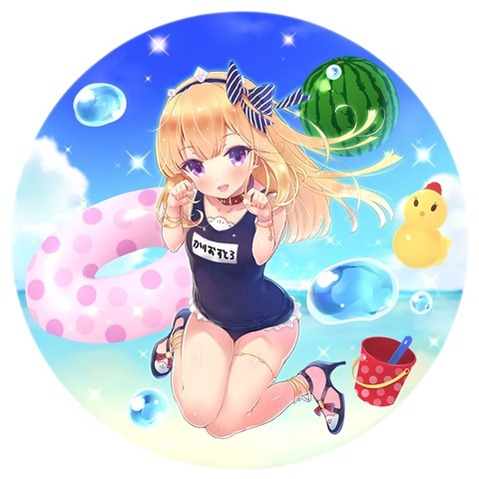 スク水(スクール水着)を着てる可愛い女の子の二次エロ画像⑥　100枚 31
