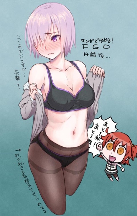 【Fate】マシュ・キリエライトの二次エロ画像　100枚 67