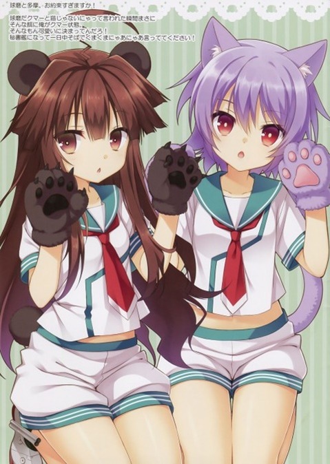 猫耳が可愛い女の子の二次エロ画像②　100枚 29