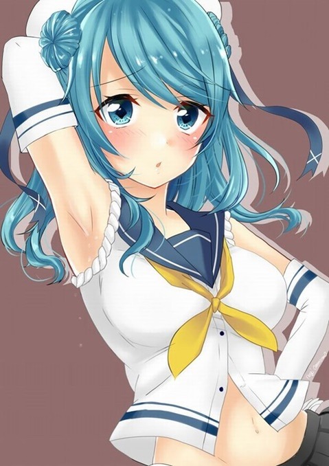 【艦これ】浦風の二次エロ画①　100枚【艦隊これくしょん】 2