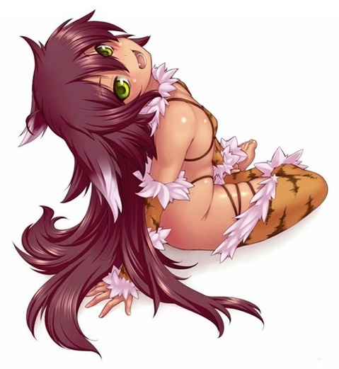 褐色肌がセクシーな女の子の二次エロ画像③　100枚 60