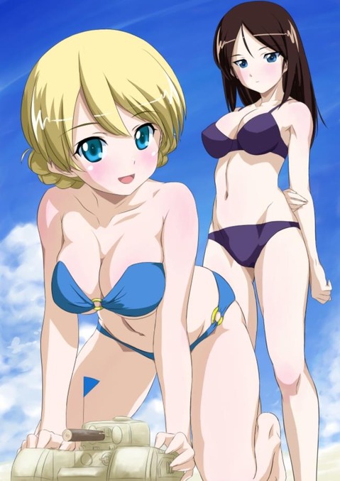 【ガルパン】ダージリンの二次エロ画像　100枚【ガールズ＆パンツァー】 58