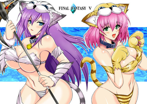 【FF V】レナ・シャルロット・タイクーンのエロ画像　100枚【FINAL FANTASY】 9