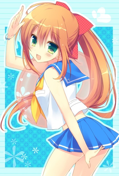 ポニーテールが可愛い女の子の二次エロ画像⑨　25枚 21