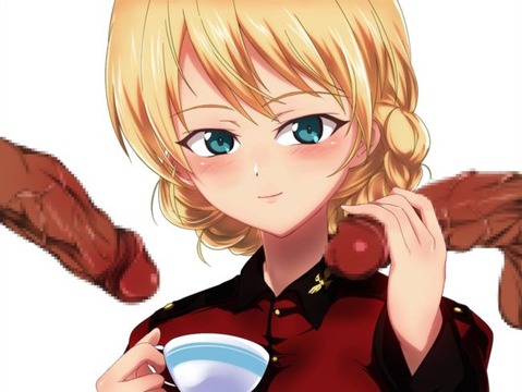 【ガルパン】ダージリンの二次エロ画像　100枚【ガールズ＆パンツァー】 79