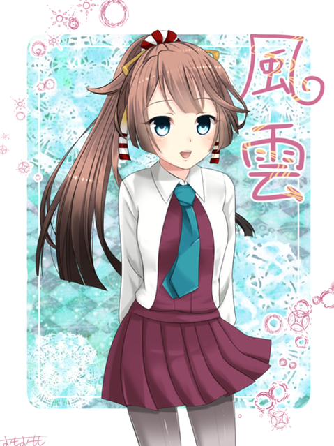 【艦これ】風雲・沖波の二次エロ　60枚【艦隊これくしょん】 37