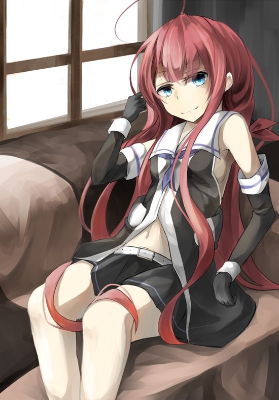 【非エロ】【二次画像】可愛い艦これ娘「江風ちゃん」のピンク髪に萌えキュンな画像がみたい！① 3