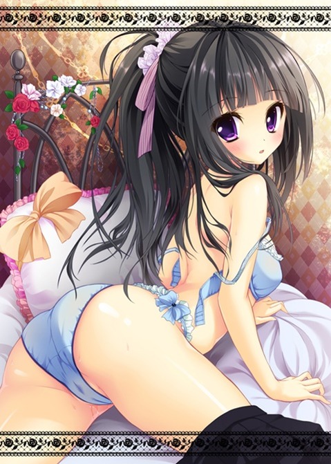 ポニーテールが可愛い女の子の二次エロ画像⑱　25枚 3