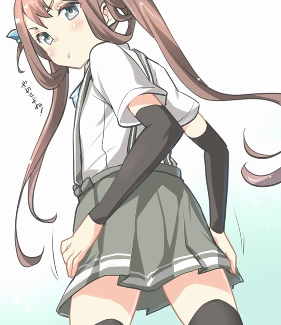 【非エロ】【艦これ】朝雲ちゃんのキュートな制服姿が可愛い画像がみたい！① 19