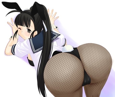 うさ耳が可愛い女の子の二次エロ画像①　100枚 38