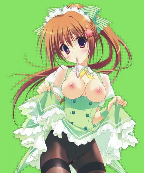 ポニーテールが可愛い女の子の二次エロ画像⑭　25枚 18