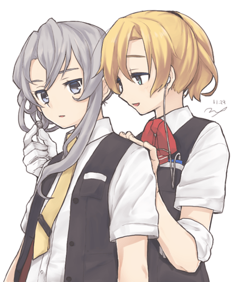 【艦これ】野分・舞風の二次エロ画像　100枚【艦隊これくしょん】 63