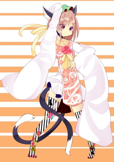 猫耳が可愛い女の子の二次エロ画像④　100枚 71