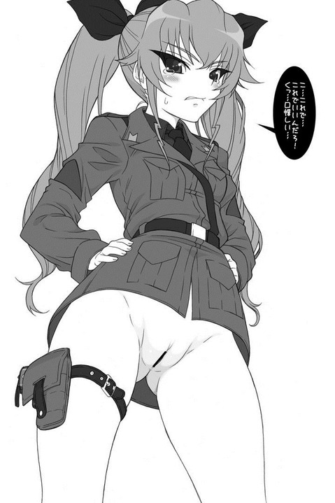 【ガルパン】アンチョビ(安斎千代美)の二次エロ画像　50枚【ガールズ＆パンツァー】 47