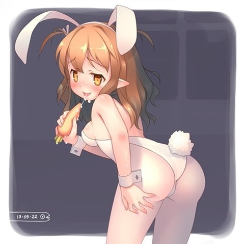 うさ耳が可愛い女の子の二次エロ画像②　100枚 18