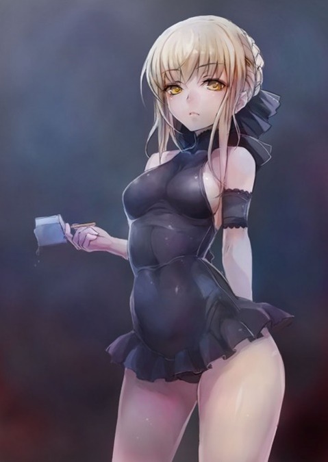 【Fate】セイバーの二次エロ画②　100枚 1