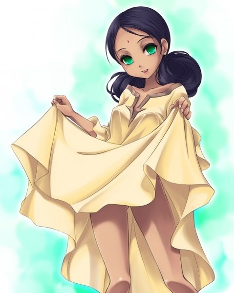 褐色肌がセクシーな女の子の二次エロ画像④　100枚 80