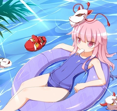 スク水(スクール水着)を着てる可愛い女の子の二次エロ画像⑥　100枚 12