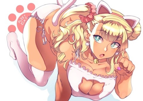 【おしえて！ギャル子ちゃん】ギャル子の二次エロ画像①　100枚 78
