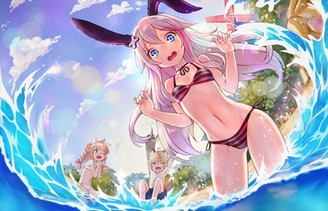 うさ耳が可愛い女の子の二次エロ画像⑤　100枚 4