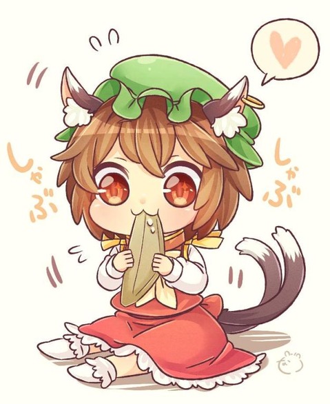 【東方】橙(ちぇん)の二次エロ画像①　100枚【東方Project】 57