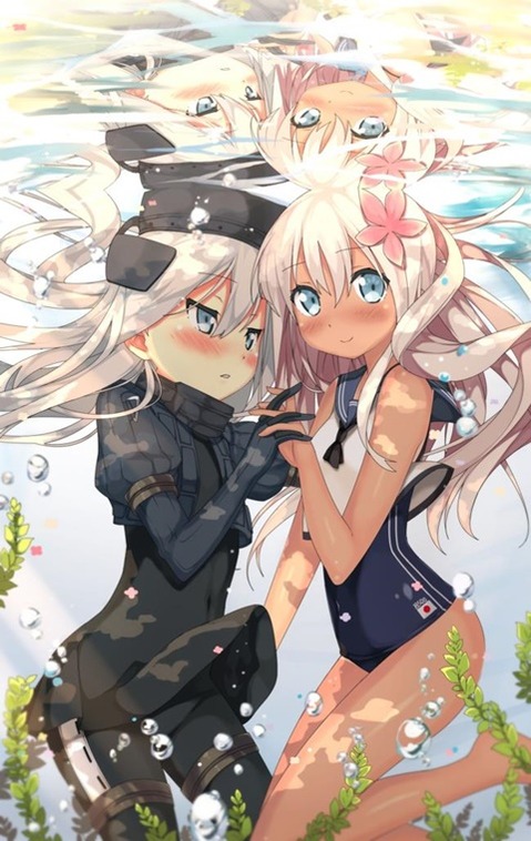 【艦これ】U-511(ゆーちゃん)の二次エロ画像　100枚【艦隊これくしょん】 63
