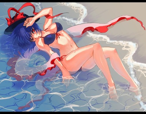 【東方】永江衣玖の二次エロ画像　100枚【東方Project】 54