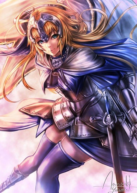 【Fate】ジャンヌ・ダルクの二次エロ画②　80枚 36