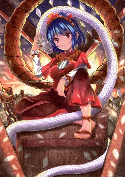 【東方】【非エロ・微エロ】八坂神奈子の二次エロ画③　50枚【東方Project】 34
