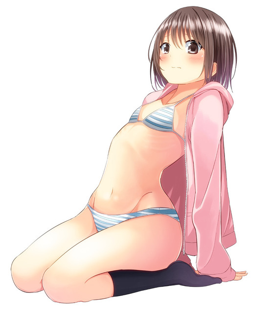 【二次】裸パーカーな女の子のちょっとHな画像が見たい！ 8
