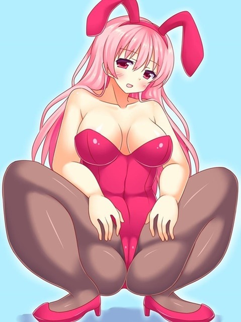 うさ耳が可愛い女の子の二次エロ画像③　100枚 64