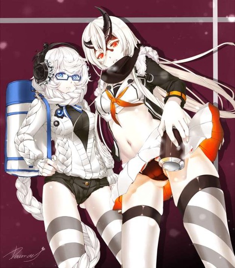 【艦これ】重巡棲姫・集積地棲姫の二次エロ画像　60枚【艦隊これくしょん】 34