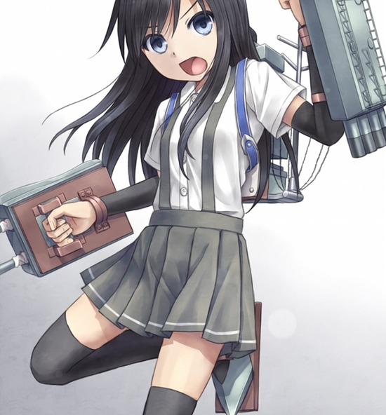 【非エロ】【艦これ】学生服が似合い過ぎる朝潮ちゃん萌えキュン画像がみたい！ 11
