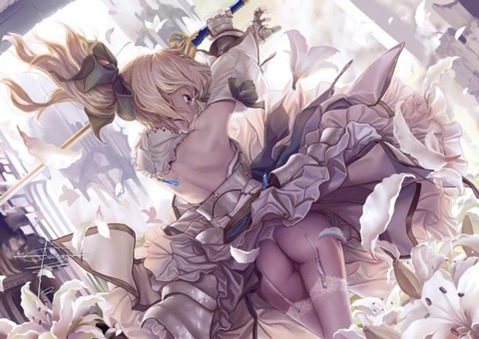 【Fate】セイバーの二次エロ画④　100枚 80