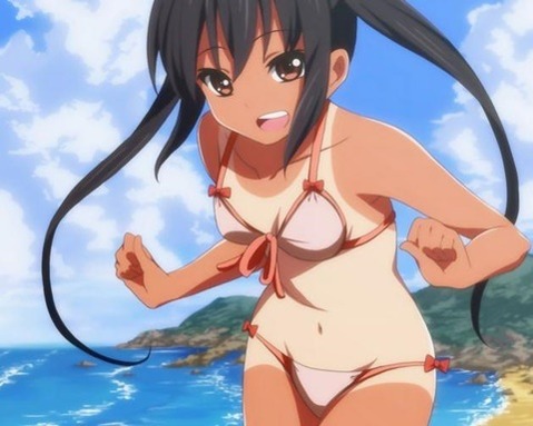 日焼け跡が色っぽい女の子の二次エロ画像②　100枚 12