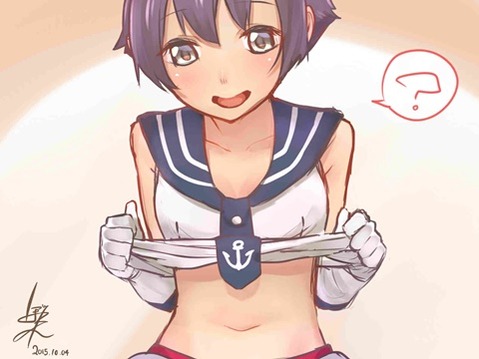 【艦これ】酒匂の二次エロ画像　50枚【艦隊これくしょん】 7