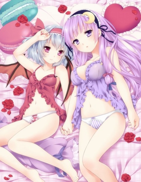 【東方】パチュリー・ノーレッジの二次エロ画像②　100枚【東方Project】 20
