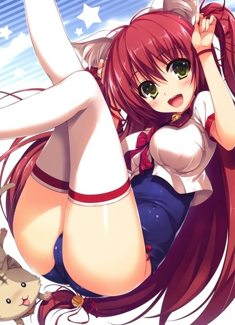 スク水(スクール水着)を着てる可愛い女の子の二次エロ画像①　100枚 69