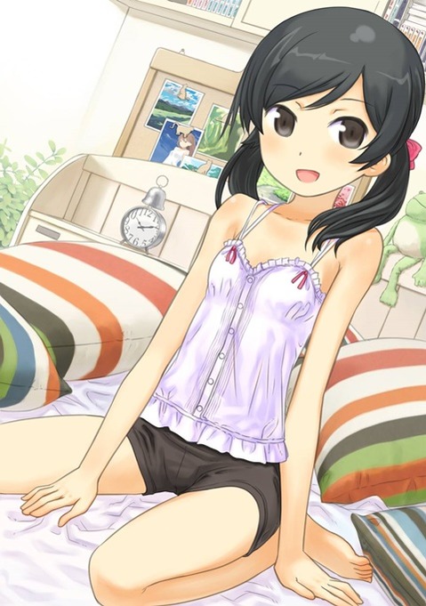 貧乳・微乳・ちっぱいな女の子の二次エロ画像②　25枚 22