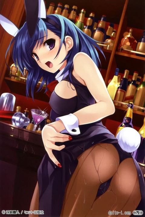 うさ耳が可愛い女の子の二次エロ画像③　100枚 35