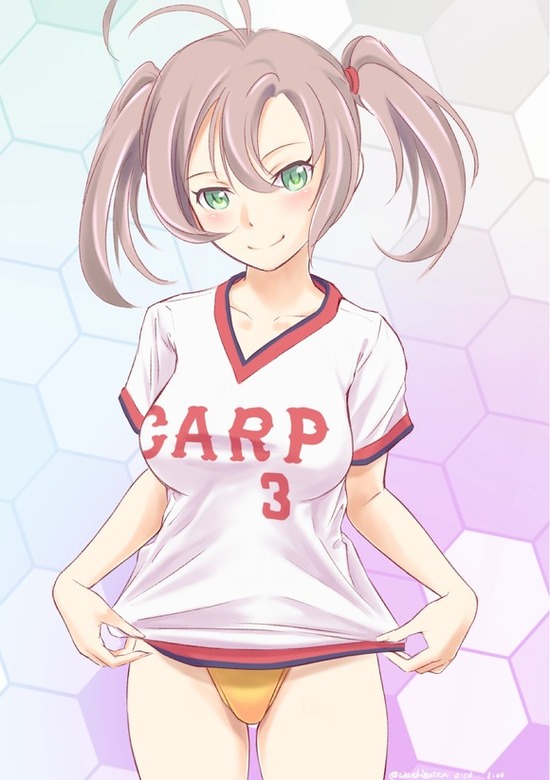 【二次】【艦これ】【重巡洋艦】青葉(あおば)の制服や可愛い水着姿が見たい！ 1