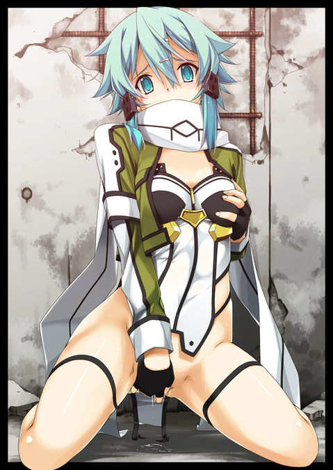 【SAO】シノン(朝田詩乃)のエロ画像　100枚【ソードアート・オンライン】 28