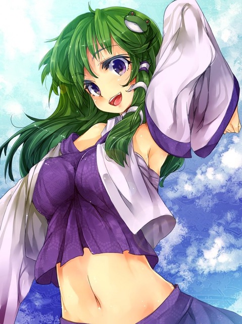 【東方】東風谷早苗のエロ画像②　100枚【東方Project】 23