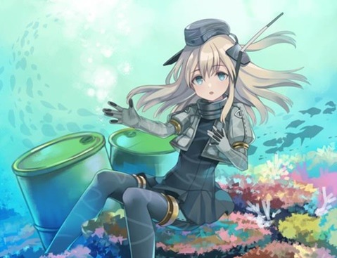 【艦これ】U-511(ゆーちゃん)の二次エロ画像　100枚【艦隊これくしょん】 72
